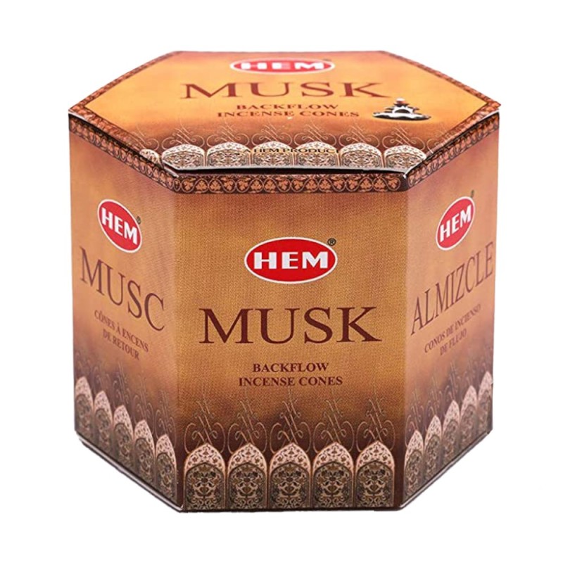 Conuri Parfumate Backflow, Musk