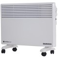 Convector Electric Daewoo, 1500 W, 2 Trepte Putere, Protectie Supraincalzire, Termostat Reglabil, Cablu 1.7 m, Alb