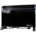 Convector Electric Podea, 3 Trepte, Termostat Reglabil, Putere 2000W, Negru