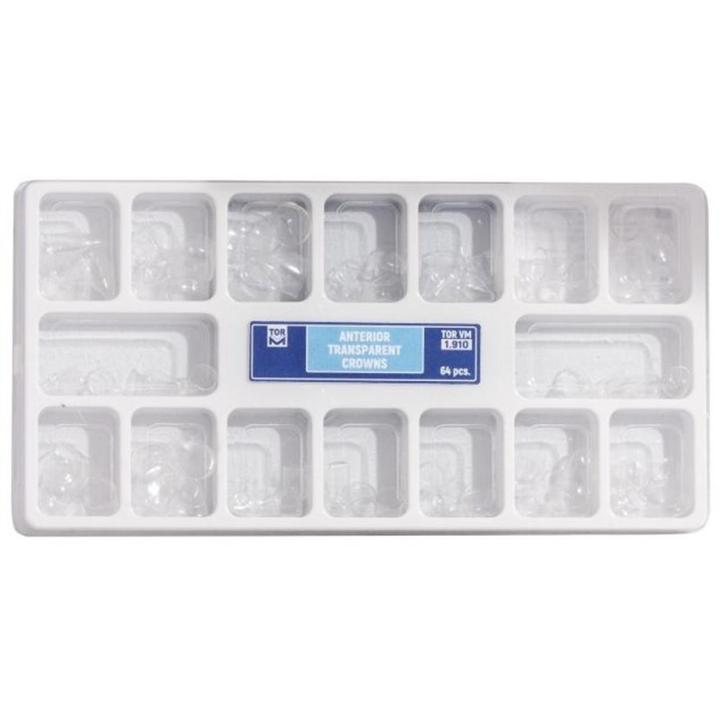 Coroane / Cape Transparente Celuloid Frontali 64/Set