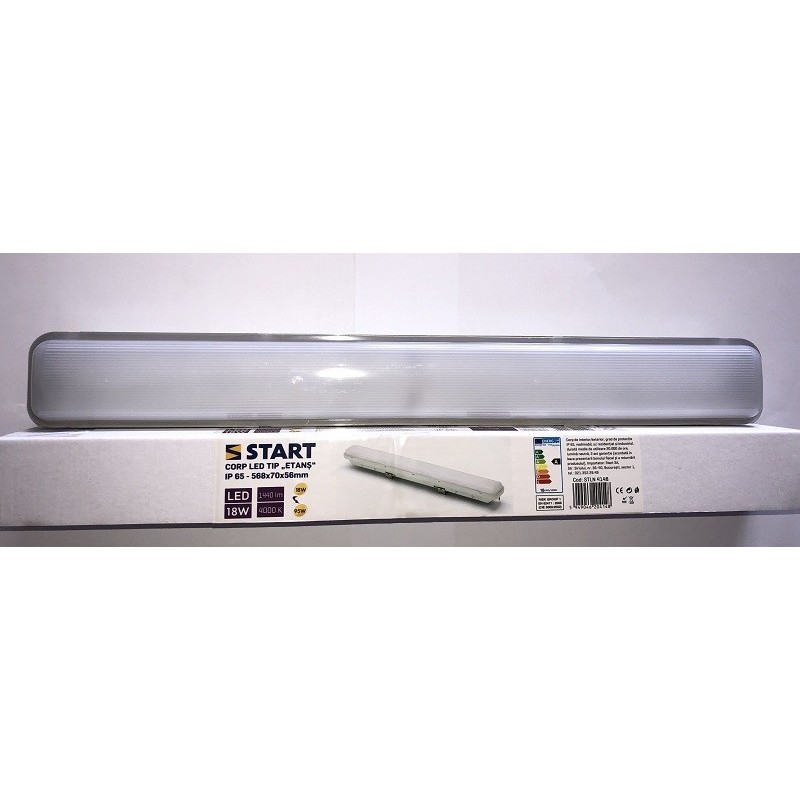 Corp de Iluminat Etans Start IP65 18W 1440 lm, 4000K 60 cm
