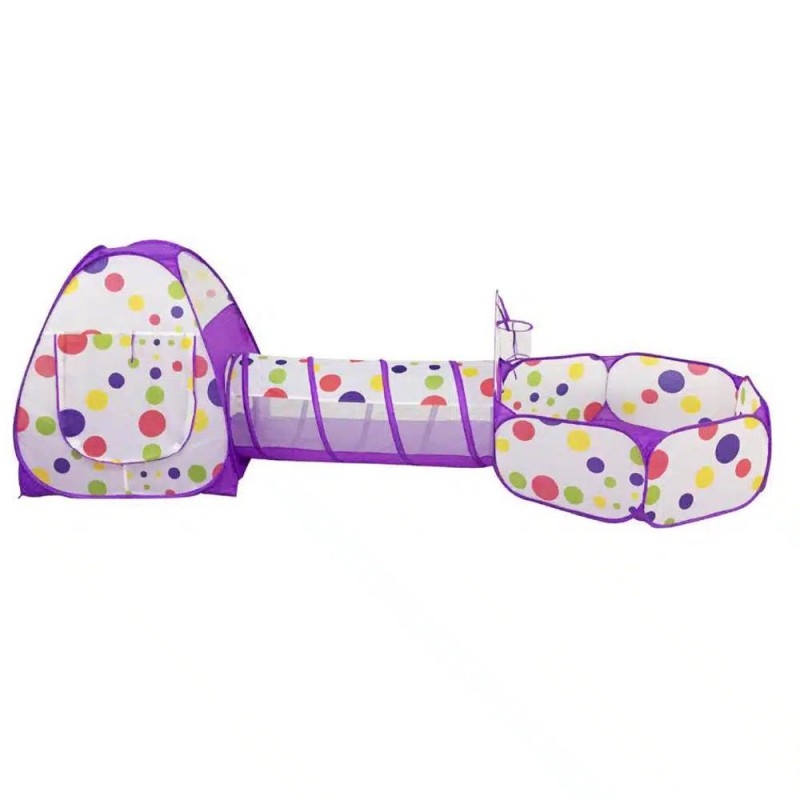 Cort de Joaca pentru Copii, Z Tools, 3 in 1, Mov