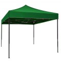 Cort Tip Pavilion Metalic pentru Gradina, Z Tools, Verde, Impermeabil 3 x 3 m