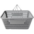 Cos de Cumparaturi din Plastic Reciclabil, 30 l, cu Maner din Inox, Smart Heater