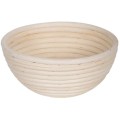 Cos de Fermentare pentru Paine, Rotund, 25 x 8 cm, Bej, Perfect Home