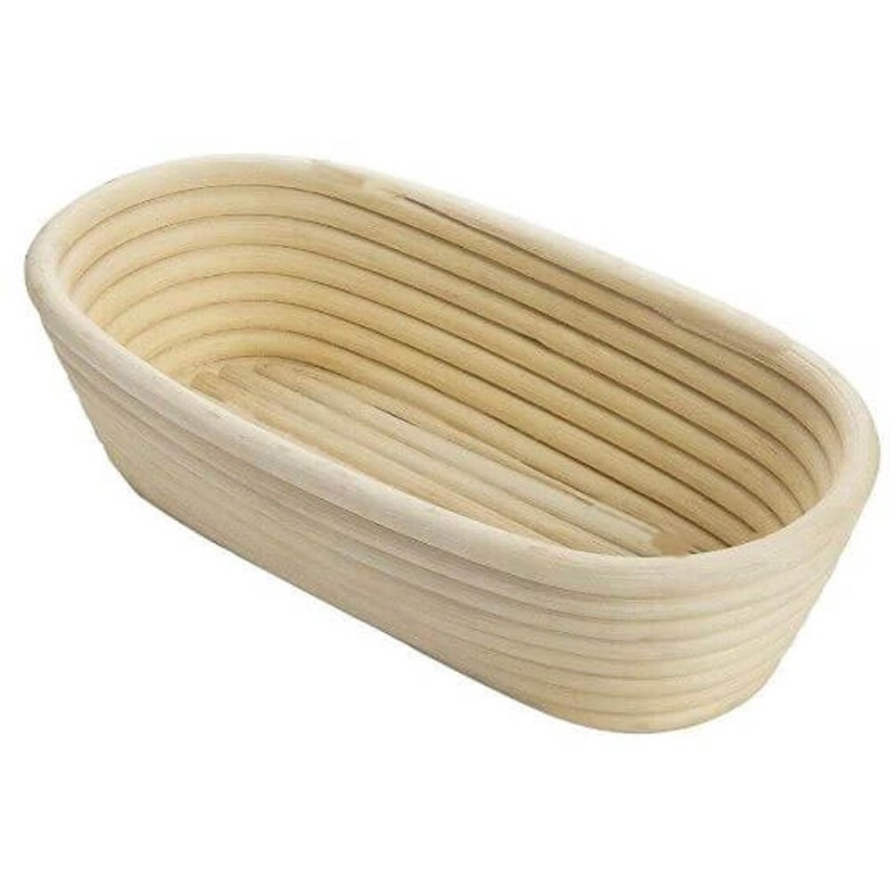 Cos din Rattan de Fermentare pentru Paine, 28 x 14 x 7 cm, Bej, Perfect Home