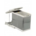Cos Gunoi Model 21100, 273 x 440 x 425 mm, 1 Cuva x 1 l, 1 Cuva x 20 l