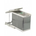 Cos Gunoi Model 21200, 273 x 440 x 425 mm, 2 Cuve x 14 l
