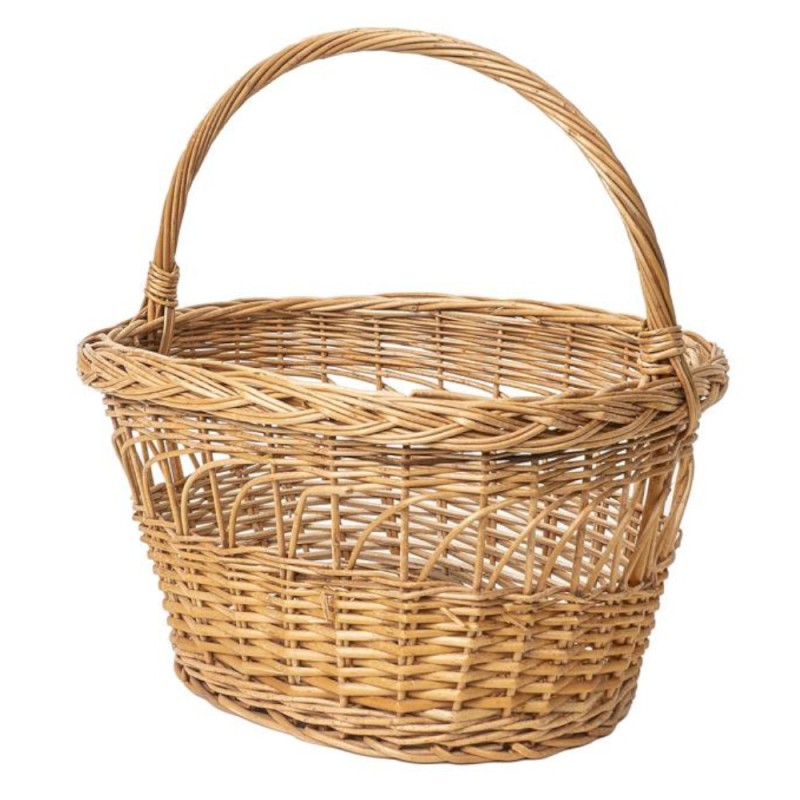 Cos pentru Cumparaturi, Rachita, 42 x 31 x 25 cm, Maro