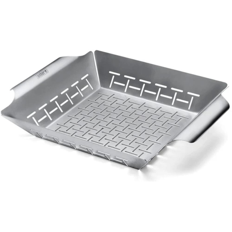 Cos pentru Gratar din Otel Inoxidabil, 30 cm, Perfect Home
