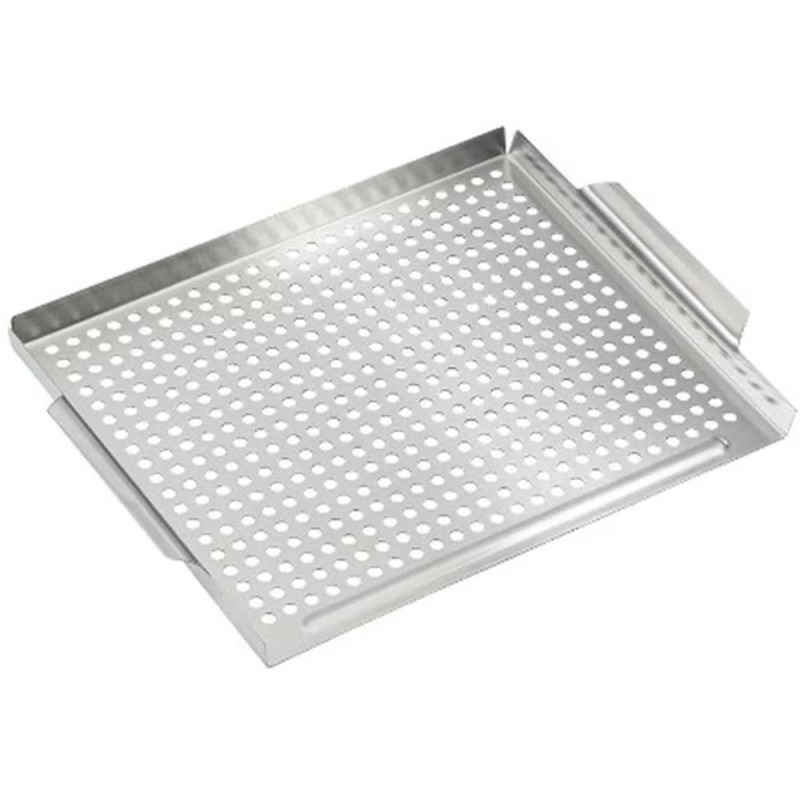 Cos pentru Gratar din Otel Inoxidabil, 40.5 x 30 cm, Perfect Home