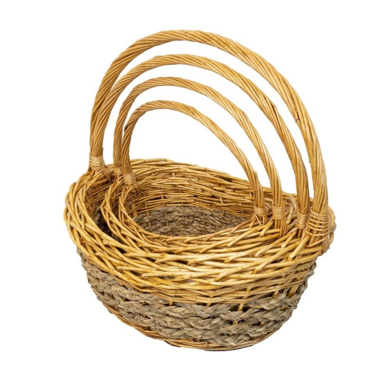 Cosuri de Rachita Ovale, Bej Lucios, 4 Bucati