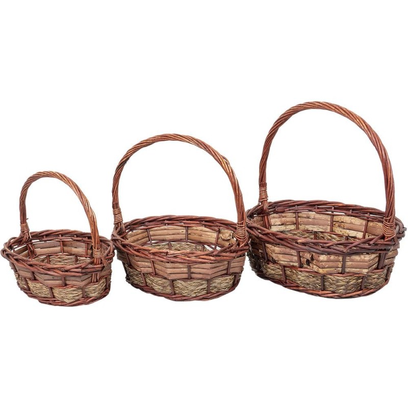 Cosuri de Rachita Ovale, Maro, 3 Bucati