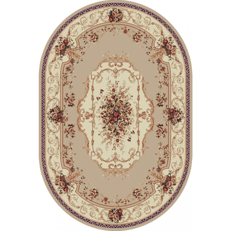 Covol Oval, 200 x 300 cm, Bej / Crem, Lotos 507
