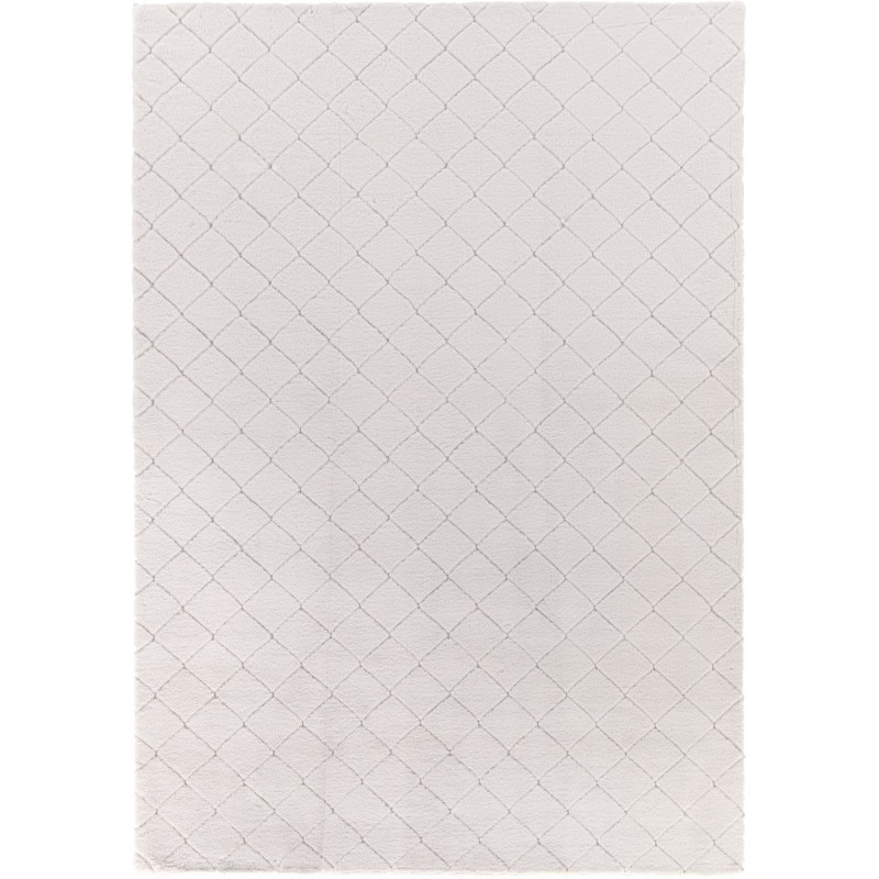 Covor Antiderapant, 120 x 160 cm, Crem, Model Blanita Lop Grofat 050