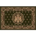 Covor Bisericesc Dreptunghiular, 100 x 200 cm, Verde, Lotos 15077/310