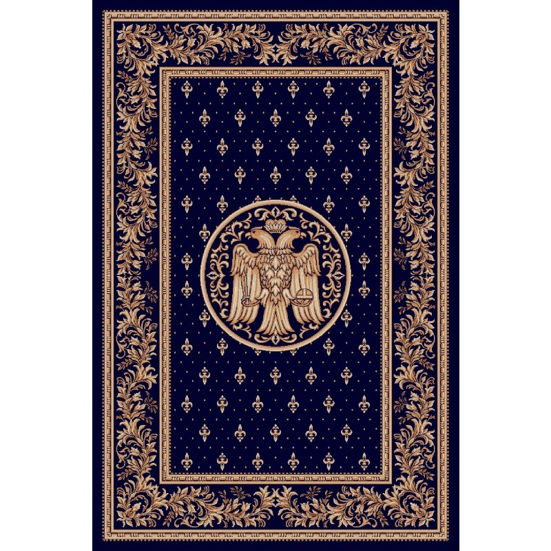 Covor Bisericesc Dreptunghiular, 250 x 350 cm, Albastru, Lotos 15032/810