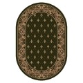 Covor Bisericesc Oval, 100 x 200 cm, Verde, Lotos 15033/310