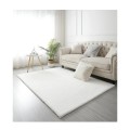 Covor Blanita Alb, Antiderapant, 80 cm x 150 cm, Soft Lop
