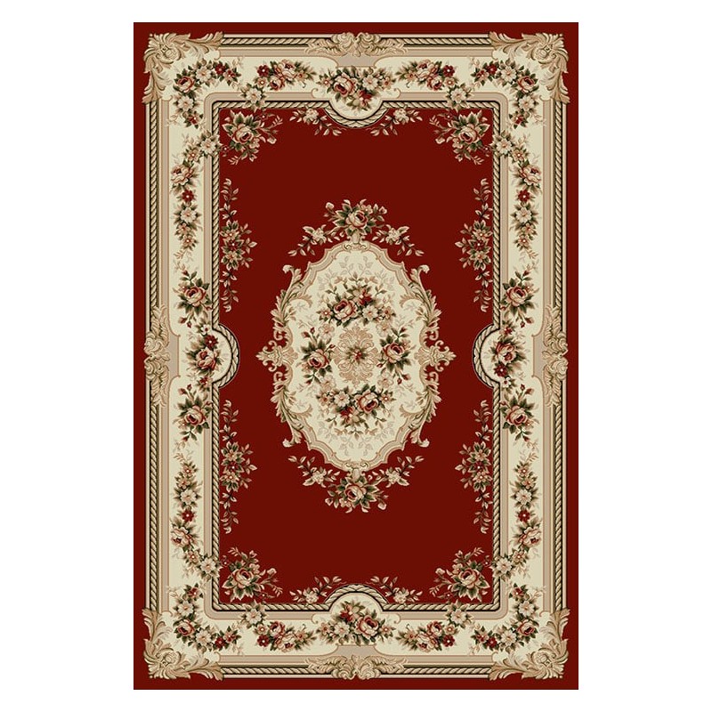 Covor Dreptunghiular, 100 x 200 cm, Rosu, Lotos 575