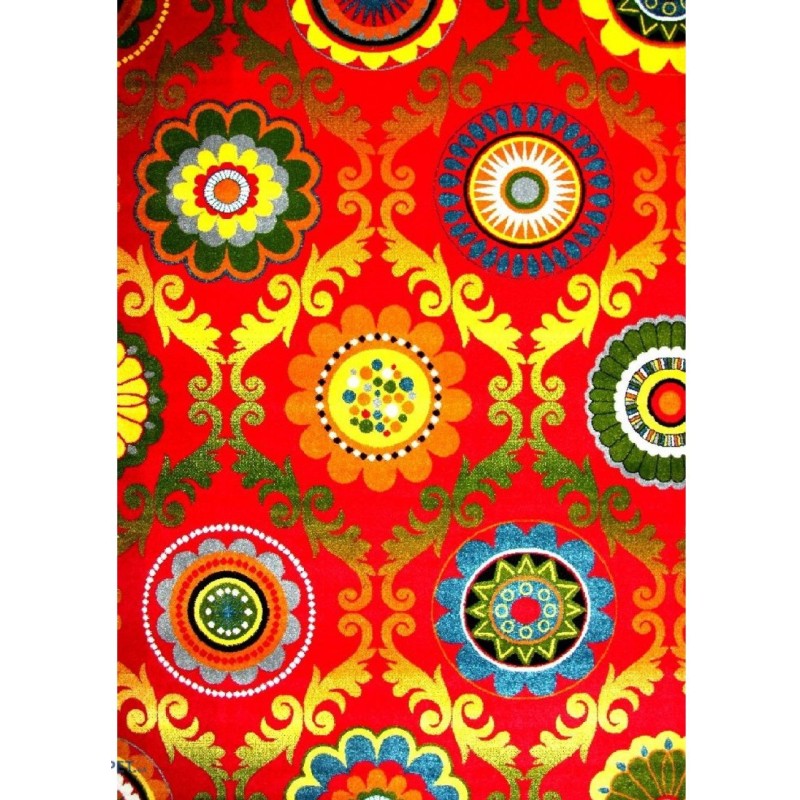 Covor Dreptunghiular, 120 x 170 cm, Rosu, Kolibri Baroque 11003