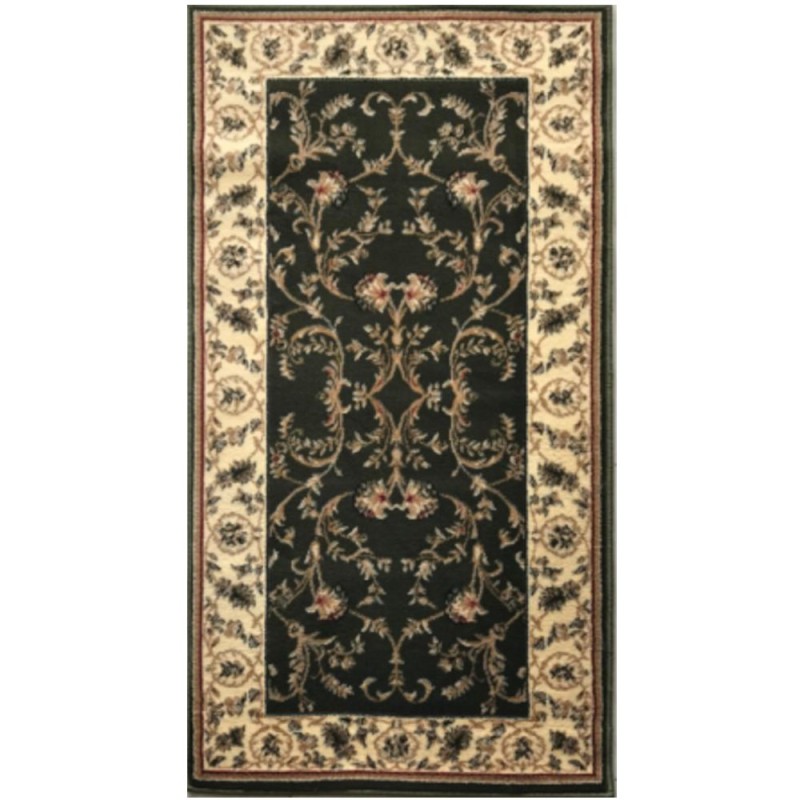 Covor Dreptunghiular, 150 x 230 cm, Verde / Crem, Lotos 523