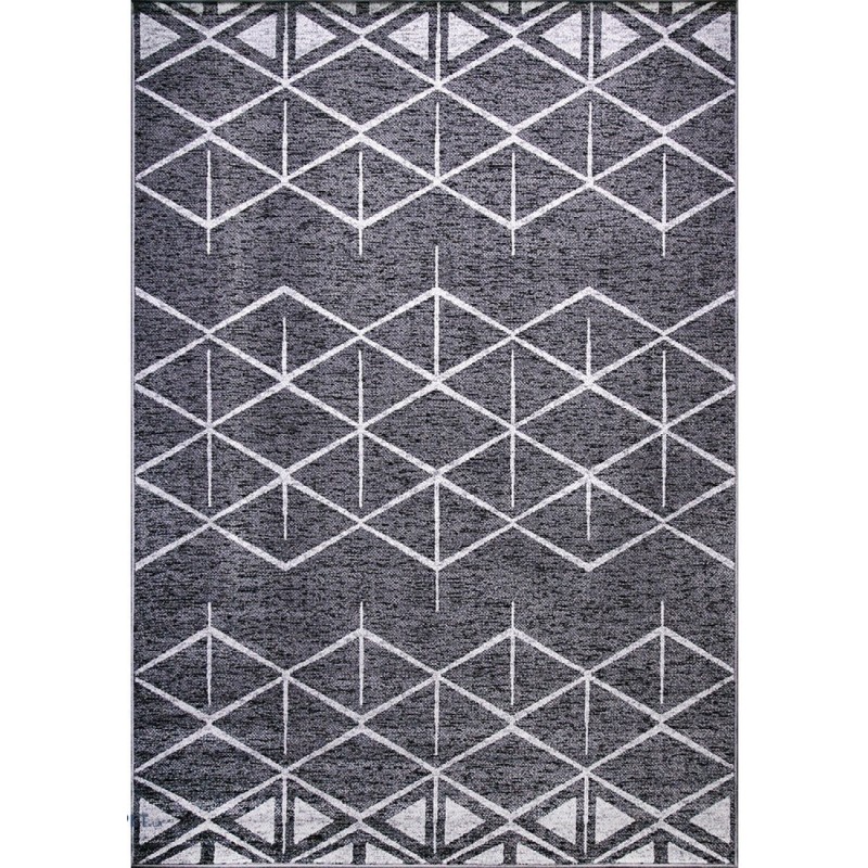 Covor Dreptunghiular, 160 x 230 cm, Gri, Kolibri 11258