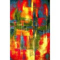 Covor Dreptunghiular, 160 x 230 cm, Multicolor, Kolibri Abstract 11023