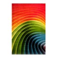 Covor Dreptunghiular, 160 x 230 cm, Multicolor, Kolibri Spiral 11006/130
