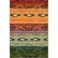 Covor Dreptunghiular, 160 x 230 cm, Verde / Portocaliu, Kolibri Ethnic 11330