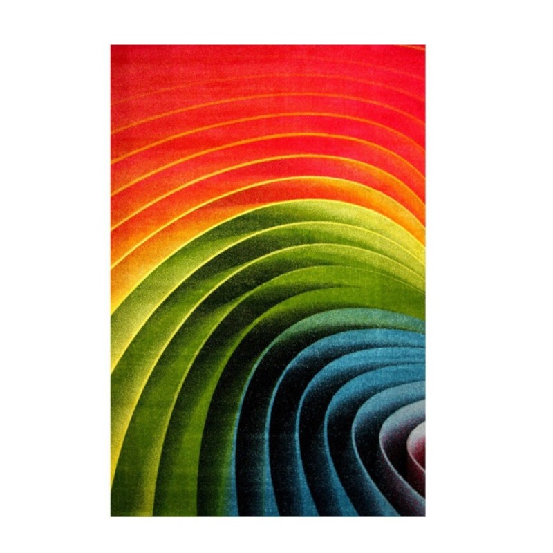 Covor Dreptunghiular, 200 cm x 300 cm, Multicolor, Model Kolibri