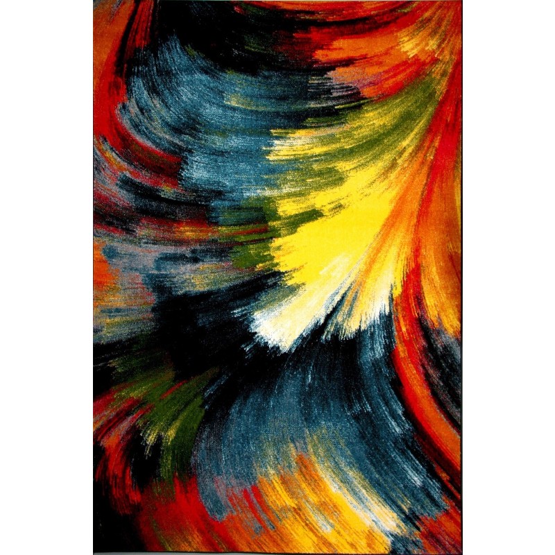 Covor Dreptunghiular, 200 x 300 cm, Multicolor, Kolibri Brush 11017