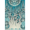 Covor Dreptunghiular, 240 x 340 cm, Turcoaz, Kolibri Pene 11617