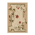 Covor Dreptunghiular, 250 x 350 cm, Crem / Bej, Model Flori Lotos