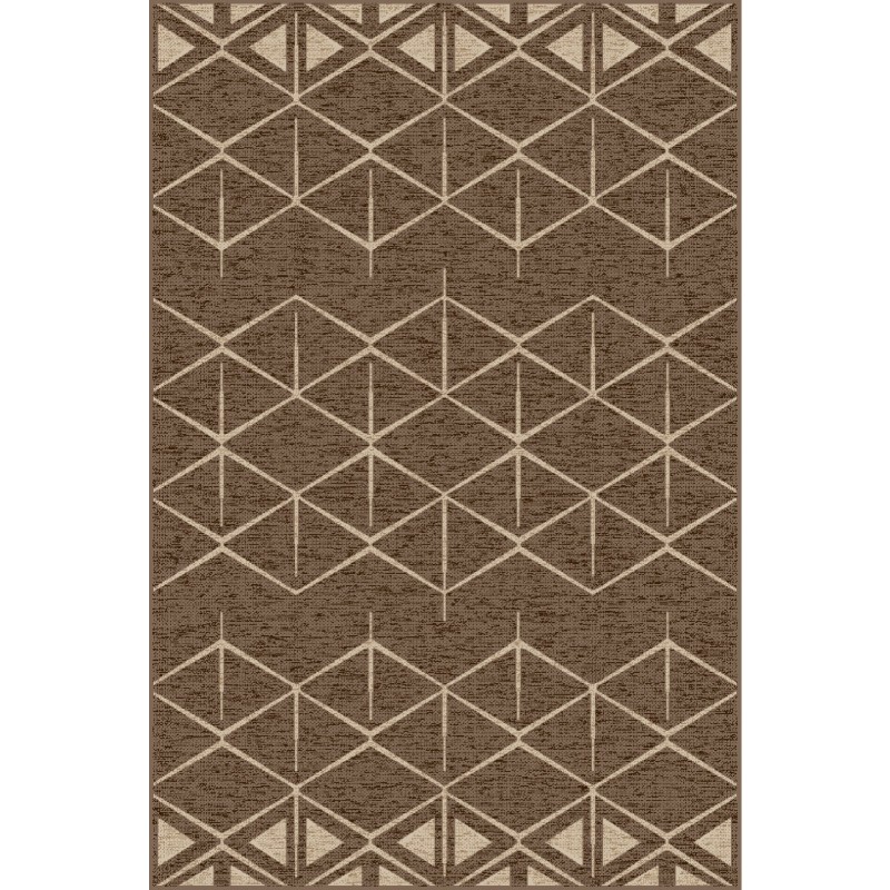 Covor Dreptunghiular, 50 x 80 cm, Bej / Maro, Daffi 13036