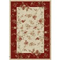 Covor Dreptunghiular, 50 x 80 cm, Crem/ Rosu, Lotos 551/120