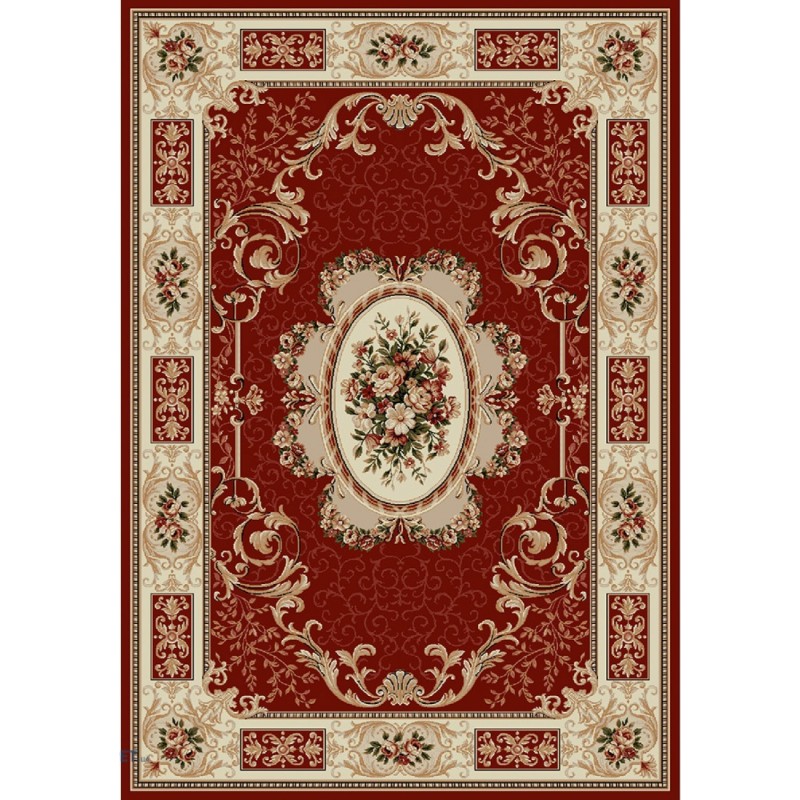 Covor Dreptunghiular, 50 x 80 cm, Rosu, Lotos 542/220