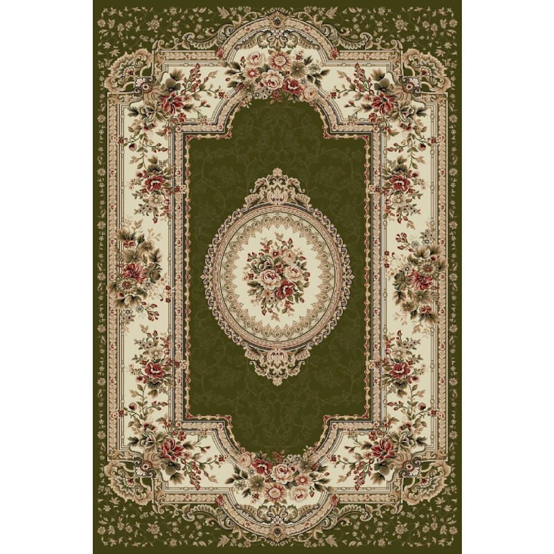 Covor Dreptunghiular, 50 x 80 cm, Verde, Lotos 571