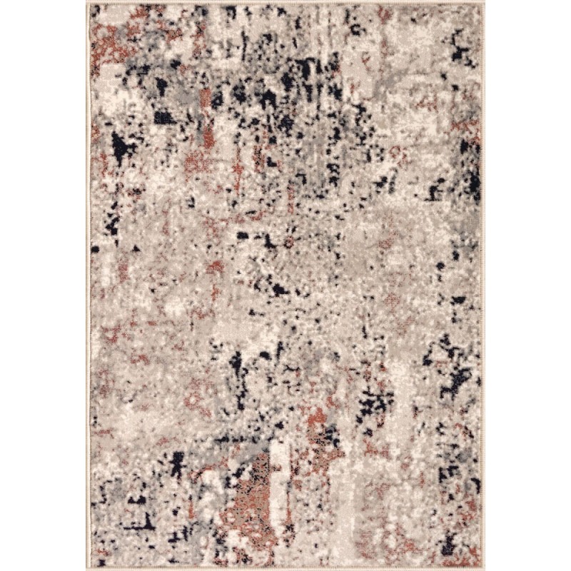 Covor Dreptunghiular, 58 x 110 cm, Gri / Maro, Model Anny 33016