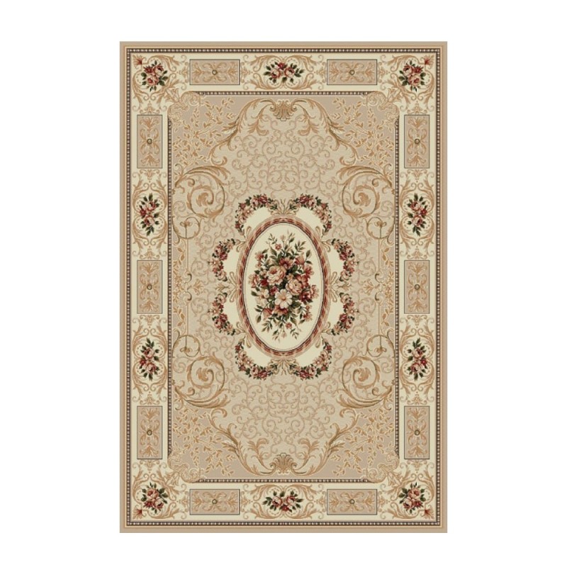 Covor Dreptunghiular, 60 x 110 cm, Bej / Crem, Lotos 542