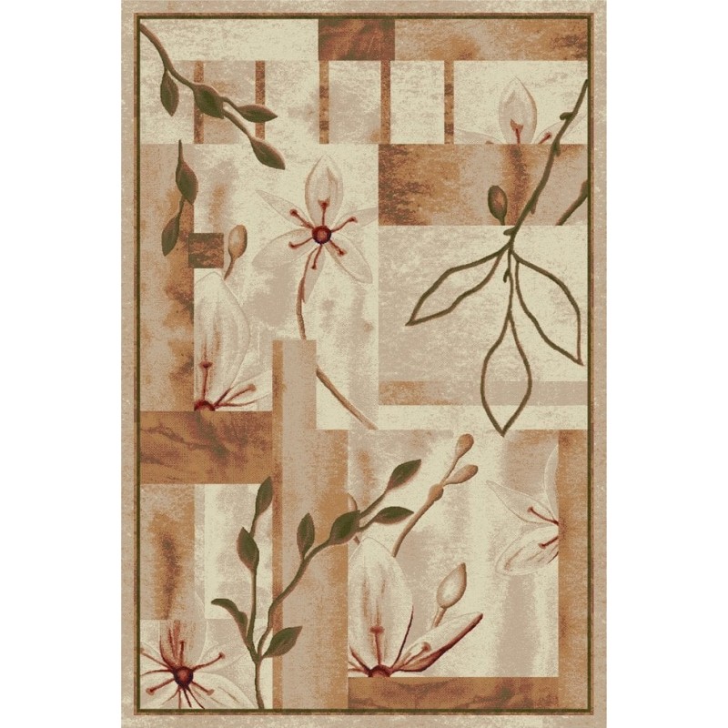 Covor Dreptunghiular, 60 x 110 cm, Crem / Bej, Lotos 1510