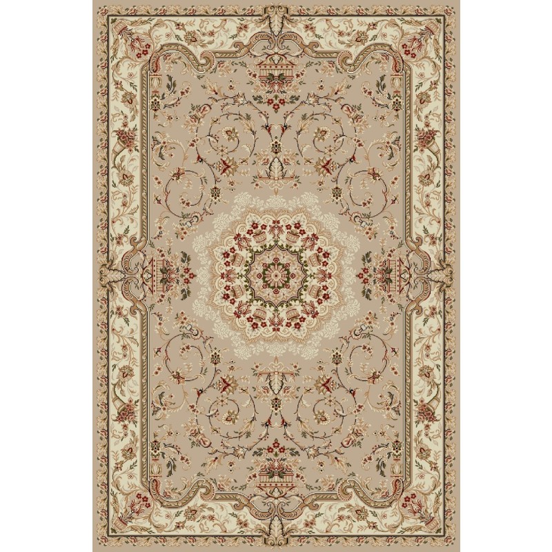 Covor Dreptunghiular, 60 x 110 cm, Crem / Bej, Lotos 1520