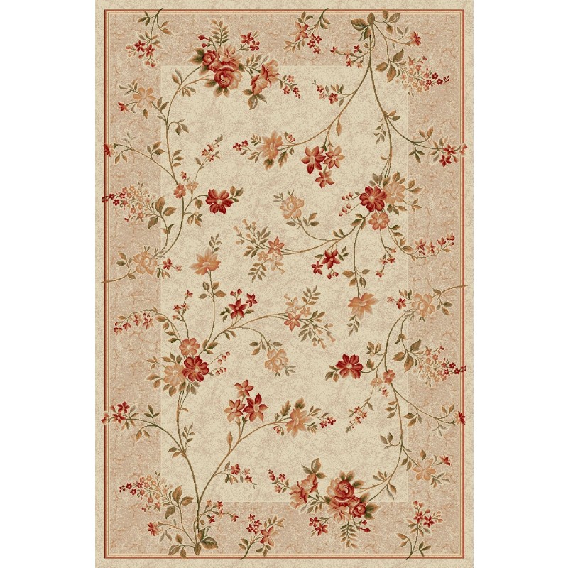 Covor Dreptunghiular, 60 x 110 cm, Crem, Lotos 551