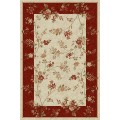 Covor Dreptunghiular, 60 x 110 cm, Crem/ Rosu, Lotos 551/120