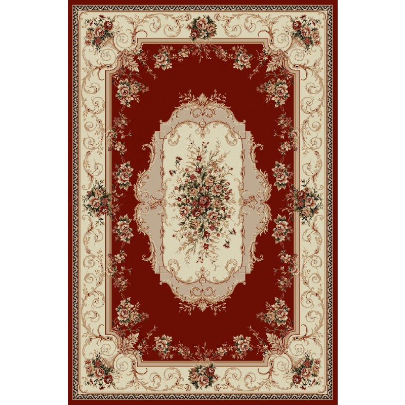 Covor Dreptunghiular, 60 x 110 cm, Rosu, Lotos 507