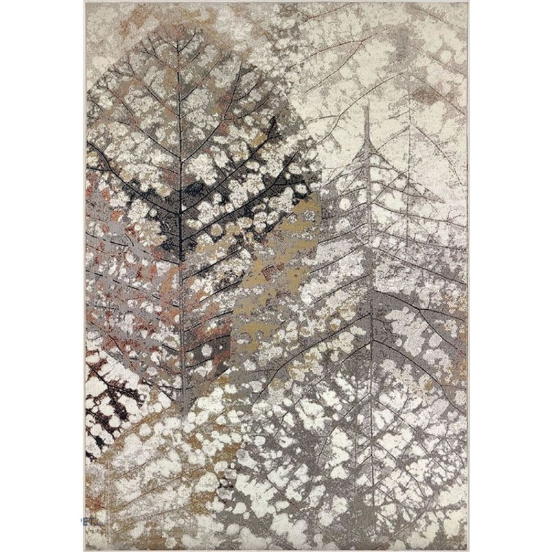 Covor Dreptunghiular, 78 x 150 cm, Bej / Crem / Maro, Model Anny 33001