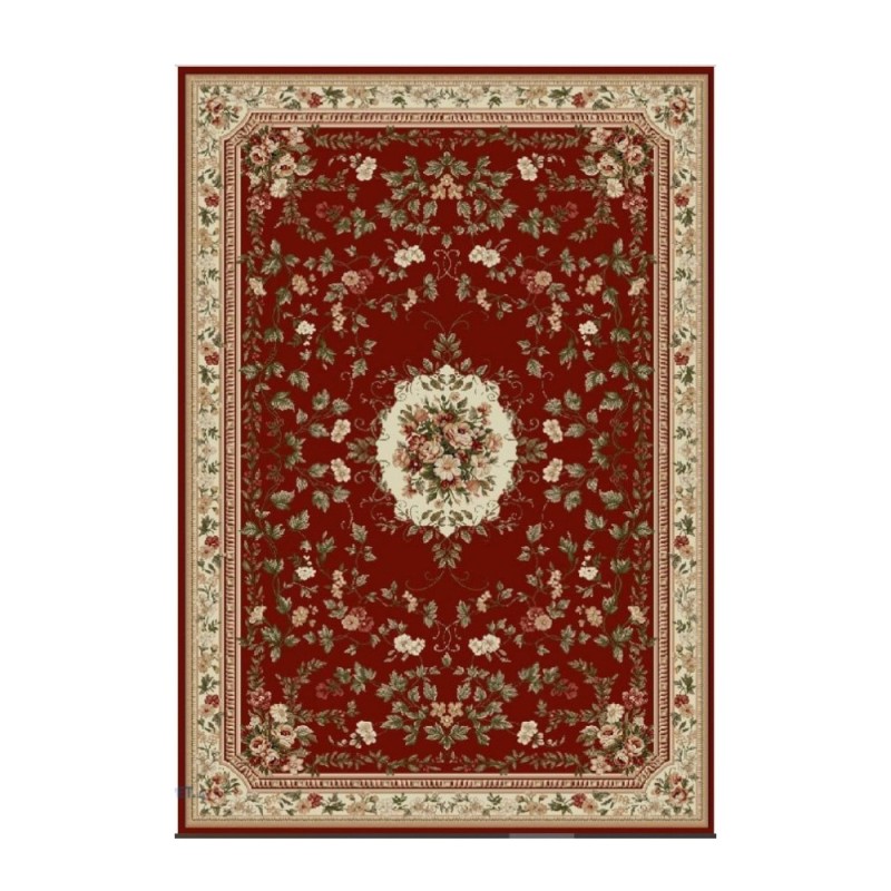 Covor Dreptunghiular, 80 cm x 150 cm, Grena, Model Lotos