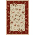 Covor Dreptunghiular, 80 x 150 cm, Crem/ Rosu, Lotos 551/120