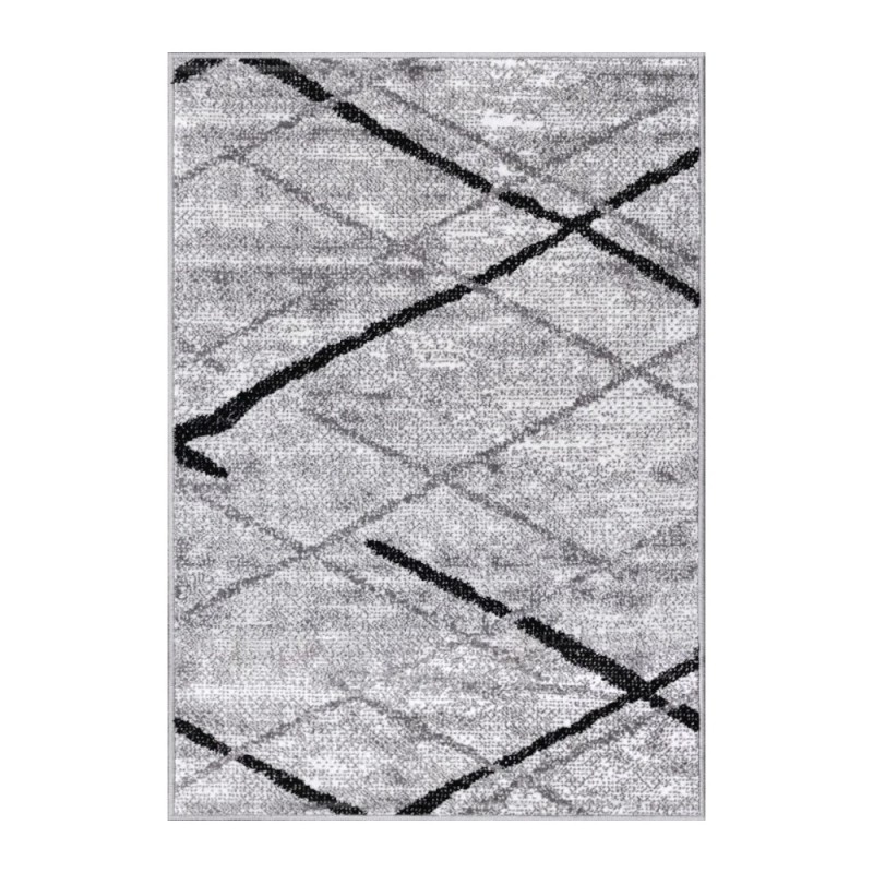 Covor Dreptunghiular, 80 x 150 cm, Gri, Cappuccino 16430/168