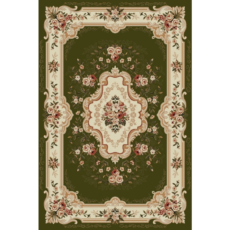 Covor Dreptunghiular, 80 x 150 cm, Verde, Lotos 570